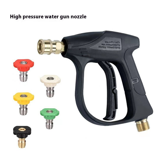 Pistola de Alta Presión para Lavado de Autos con Válvula de Aluminio - Image 20