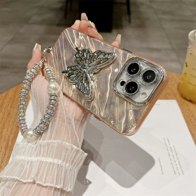 Funda Protectora con Efecto Agua y Mariposas de Silicona - Image 5