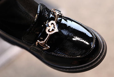 Botas de Algodón para Niñas con Detalles de Cuero Sintético y Terciopelo - Image 25