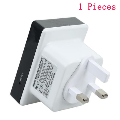 Amplificador WiFi Dual 300M - Repetidor de Señal Inalámbrica con Puertos de Red - Image 7