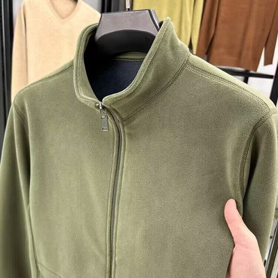 Abrigo Polar Térmico con Cuello Alto y Cierre de Cremallera para Hombre - Image 9