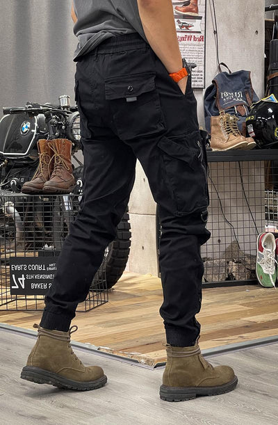 Pantalones Tácticos Casual de Pierna Recta para Hombre con Puños Ajustables - Image 21