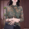 Blusa Estampada Sofisticada de Diseño Exclusivo