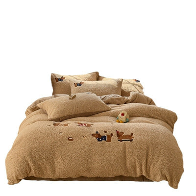 Conjunto Térmico Infantil de Cachemira Extra Grueso con Diseños Divertidos - Image 5