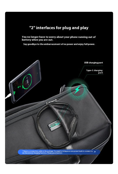 Mochila Impermeable para Negocios - Diseño Profesional para Hombre - Image 10