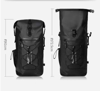 Mochila Impermeable para Motocicleta - Bolsa de Viaje Resistente - Image 12