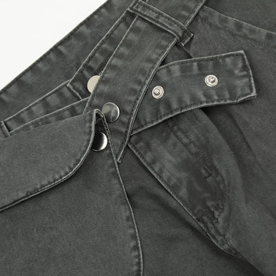 Pantalones Denim Holgados Tácticos para Hombre - Image 4