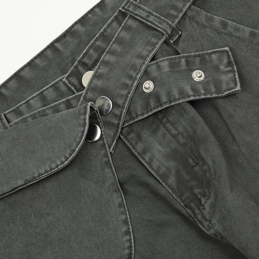 Pantalones Denim Holgados Tácticos para Hombre - Image 4