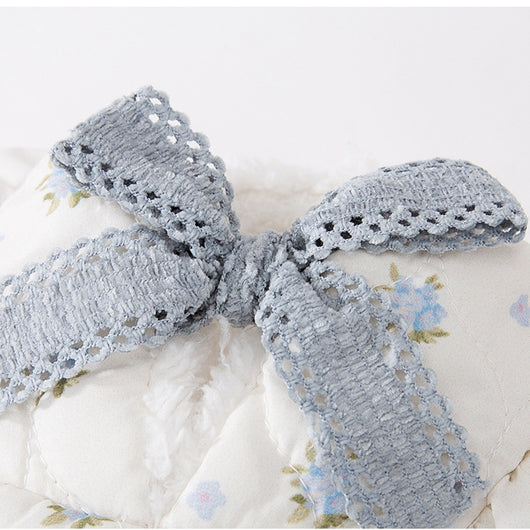 Vestido Abrigado para Perros Pequeños con Forro de Franela y Decoración de Moño - Image 3