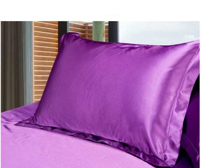 Funda de Almohada Satén Seda Simulada - Suavidad Premium