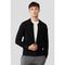 Cardigan de Punto Cuello Beisbolero Liso