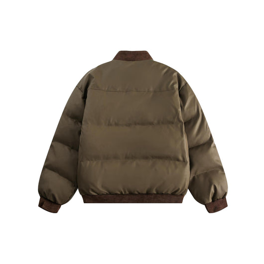 Abrigo Acolchado Reversible Unisex - Estilo Moderno Dos Texturas - Image 4