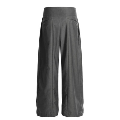 Pantalones Casuales Sofisticados Unisex Corte Relajado Estilo Retro Americano - Image 4