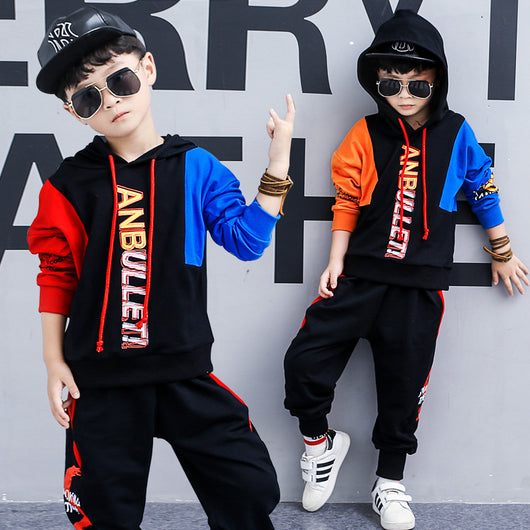 Conjunto Deportivo Infantil Coreano Primavera - Sudadera y Pantalón para Niños Grandes - Image 12