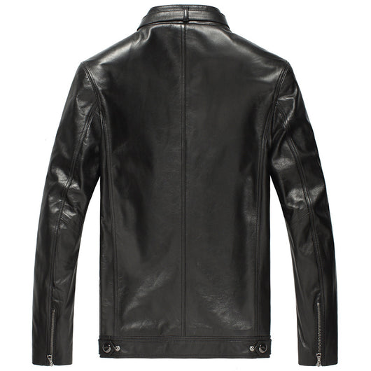 Chaqueta de Cuero para Hombre - Estilo Clásico y Duradero - Image 3