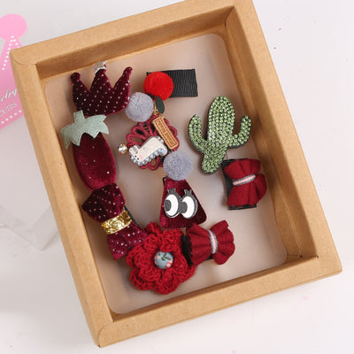 Set de 10 Pasadores para Niña - Colores Variados - Image 4