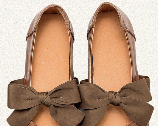 Zapatos Planos de Cuero Étnico Vintage - Comodidad Casual - Image 12