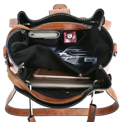 Bolso Bucket de Doble Cuero Premium - Image 14