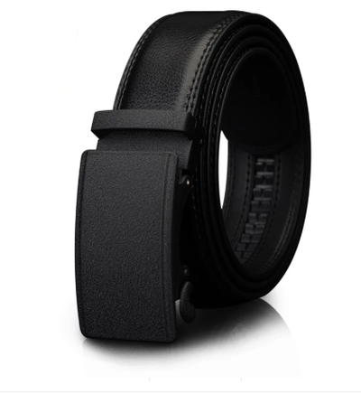 Cinturón de Cuero Vacuno con Hebilla Automática de Doble Capa para Hombre - Image 11