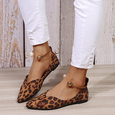 Zapatos Planos Punta Afilada Cómodos y Versátiles para Mujer - Image 11