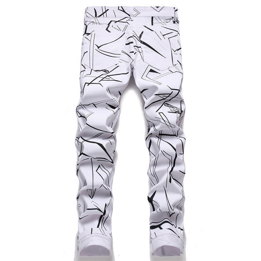 Pantalones de Algodón Estampado Digital para Hombre - Colección Verano - Image 2