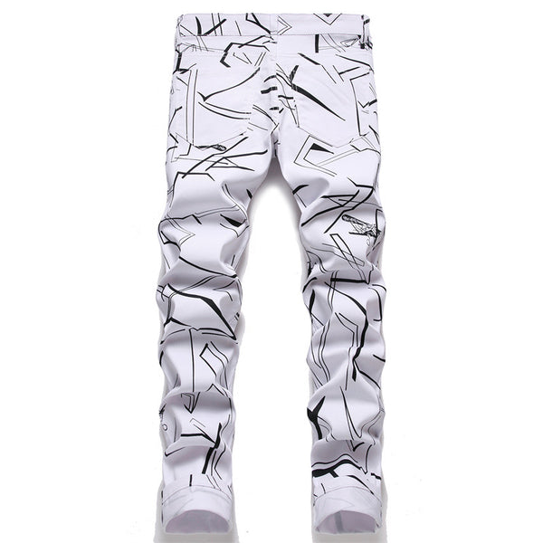 Pantalones de Algodón Estampado Digital para Hombre - Colección Verano
