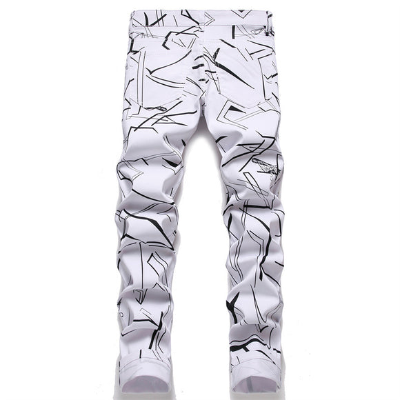 Pantalones de Algodón Estampado Digital para Hombre - Colección Verano