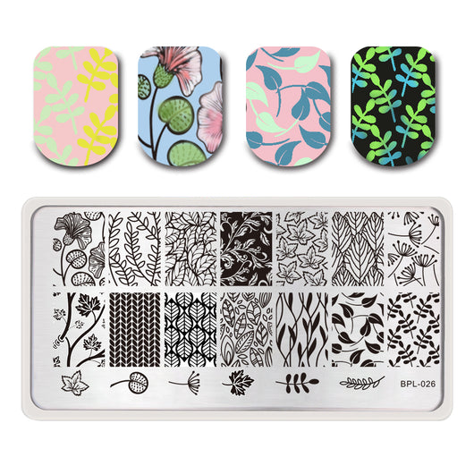 Placa de Estampado para Uñas - Sello de Acero Profesional - Image 2