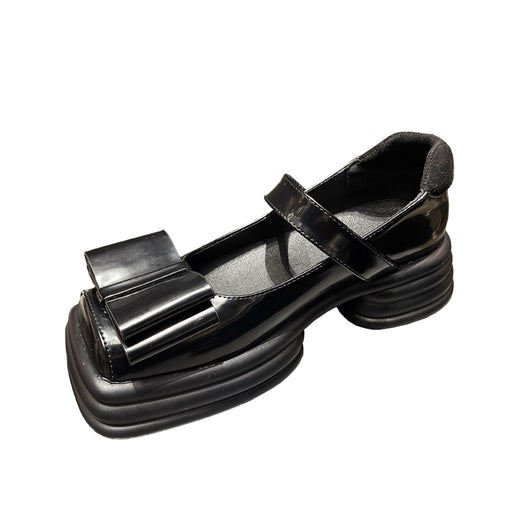 Zapatos Plataforma Retro Preppy - Estilo Vintage Clásico - Image 2