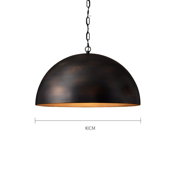 Lámpara Colgante de Cobre para Restaurantes - Diseño Minimalista