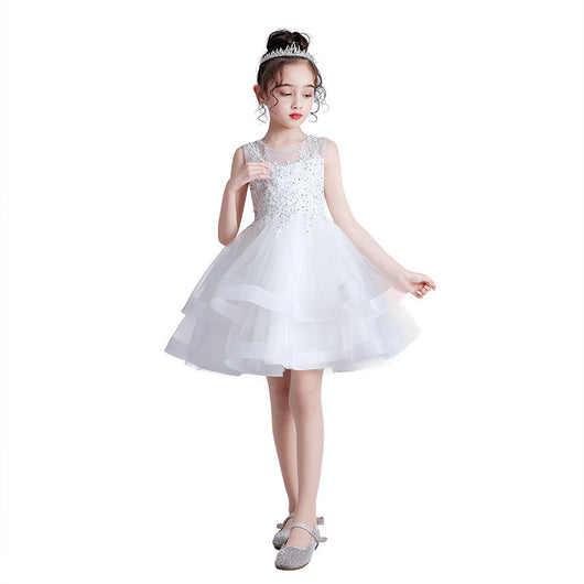 Vestido Coreano Clásico Ajustado para Niña - Image 8
