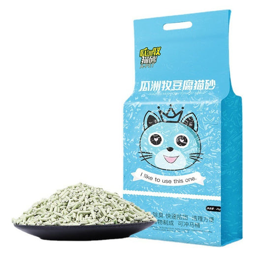 Arena para Gatos de Té Verde Tofu - Absorbente y Desodorizante - Image 8