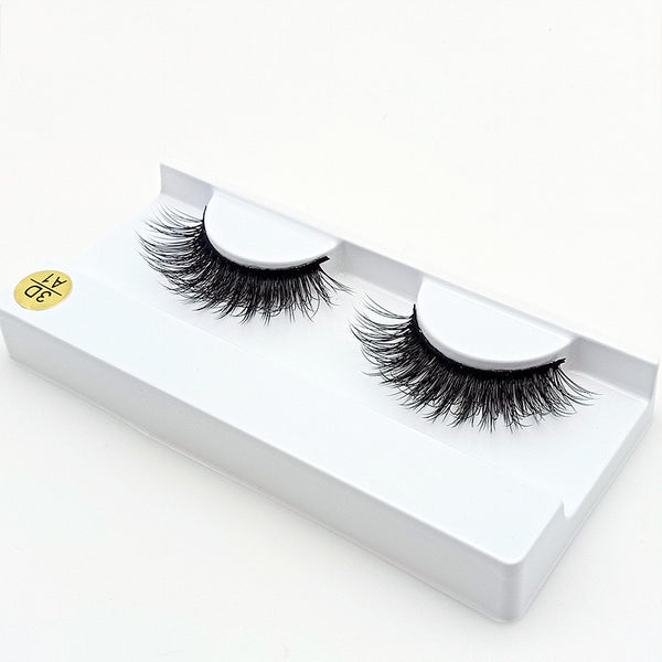 Pestañas Postizas Naturales Voluminosas de Tres Capas - Pack de 1 Par