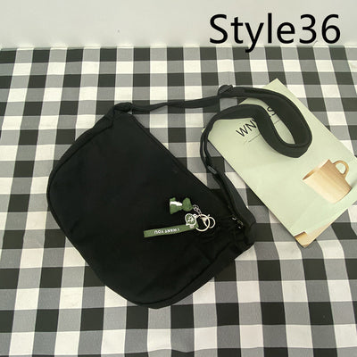 Bolsa Mensajero de Lona para Hombre - Bolso de Hombro Ligero y Versátil - Image 42