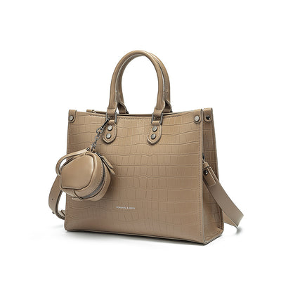 Bolso de Hombro con Patrón de Piedra - Image 15
