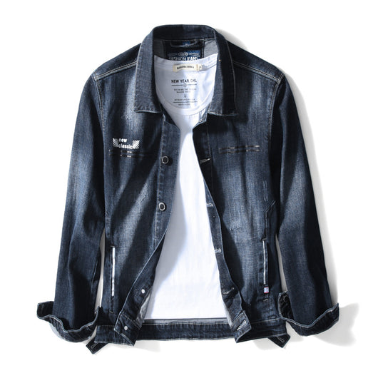 Chaleco Denim Estampado Casual