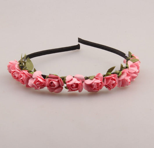 Diadema con 12 Rosas de Papel - Image 16