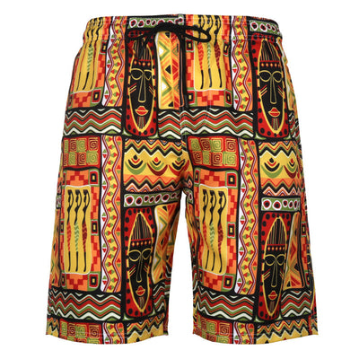 Pantalones de Playa Hombre Shorts Casuales Pulpo Talla Grande - Image 17