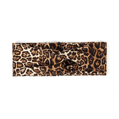 Diadema Estampado Leopardo con Cierre Cruzado y Ala Ancha - Image 15