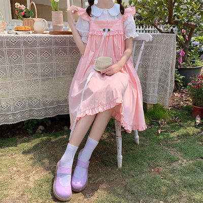 Vestido Suspender sin Mangas Little Flying - Image 4