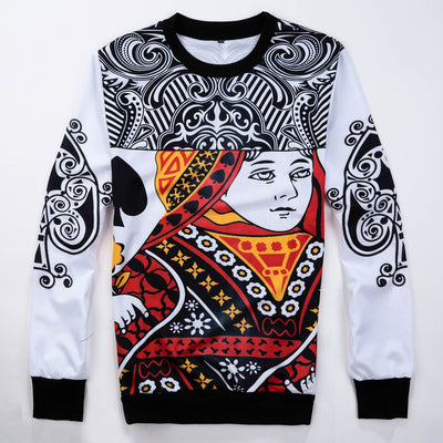 Camisa Manga Larga con Estampado de Póker - Image 10