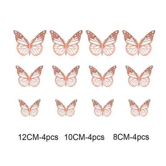 Mariposas Espejo 3D Huecas - Pegatinas Decorativas para Paredes - Image 15