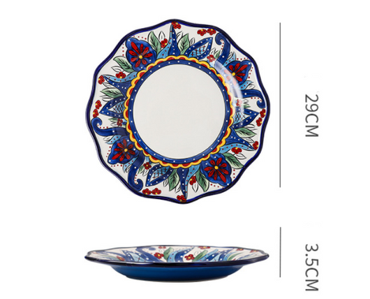 Vajilla Cerámica Bohemia con Diseño Artesanal - Image 35