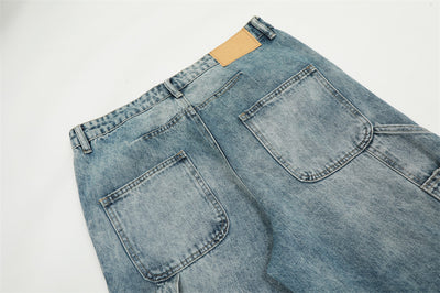 Pantalones Vaqueros Holgados para Hombre - Corte Recto Casual - Image 10