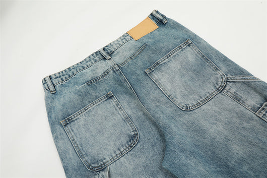 Pantalones Vaqueros Holgados para Hombre - Corte Recto Casual - Image 10