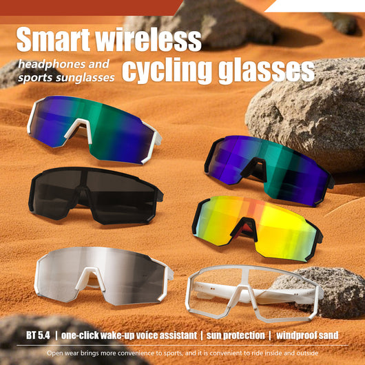 Gafas Inteligentes Deportivas con Bluetooth y Audio Integrado - Image 3