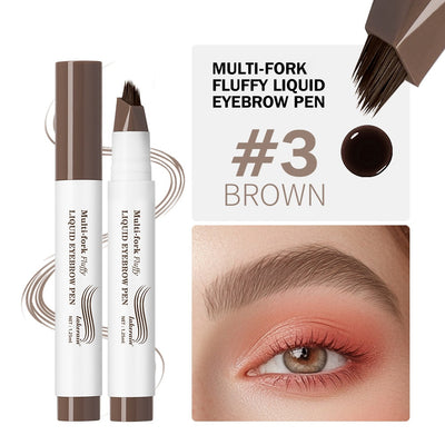 Lápiz de Cejas Multifork de Larga Duración Resistente al Agua - Image 4