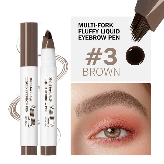 Lápiz de Cejas Multifork de Larga Duración Resistente al Agua - Image 4