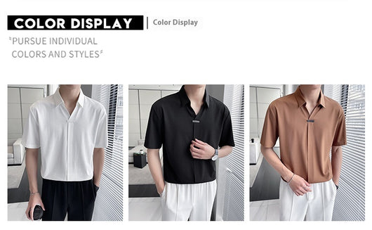 Camisa Casual de Verano Hombre - Tela Premium Ligera - Image 9