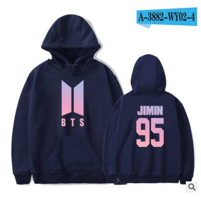 Sudadera Kpop Estilo Casual para Mujer con Estampado Amor